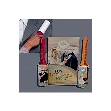 Tüy Toplama Rulosu 60 Yaprak 12 Li