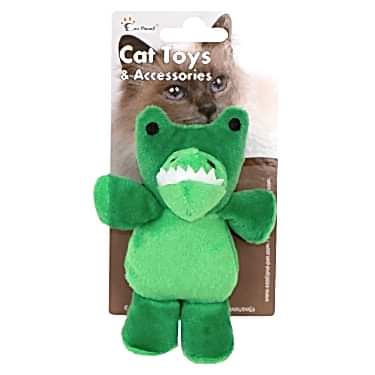 Eastland Kedi Otlu Peluş Timsah 12cm