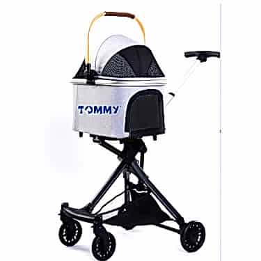 Tommy Evcil Hayvan Arabası Gold Gri 83*48.5* 110cm Max 10kg