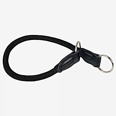 Karlıe Suni Deri Eğitim Tasma Siyah 40x1,2cm