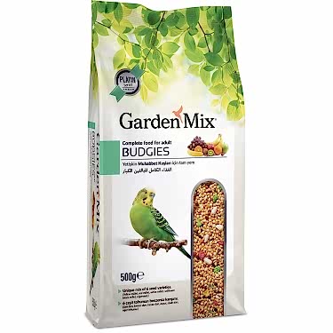 Gardenmix Platin Meyveli Muhabbet Kuş Yemi 500g