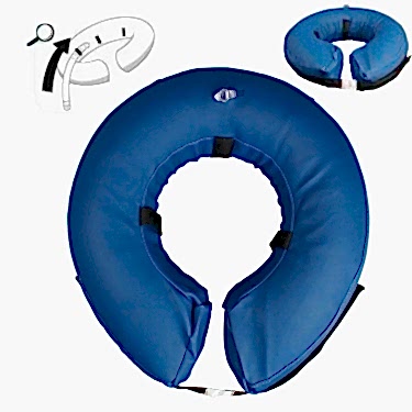 Karlıe Şişebilen Yakalık Xs 16x16x6cm Mavi