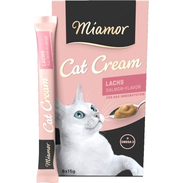Mıamor Cream Somonlu Kedi Ödülü 6x15 G