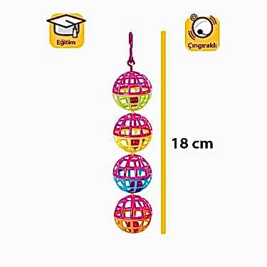 Karlıe Plastik Kuş Oyuncağı 18cm