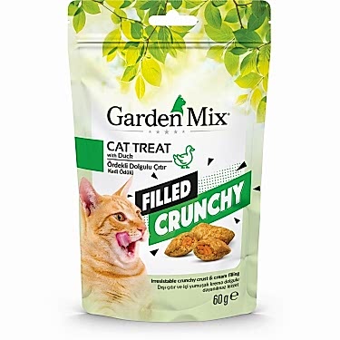 Gardenmix Ördekli İçi Dolgulu Kedi Ödülü 60gr