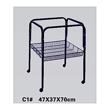 Dayang Kafes Ayaklığı 47x37x70cm Siyah
