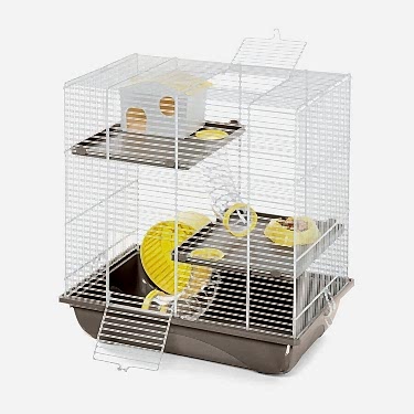 Imac Crıcetı 7 Hamster Kafesi Kahve 45x30x47,5cm