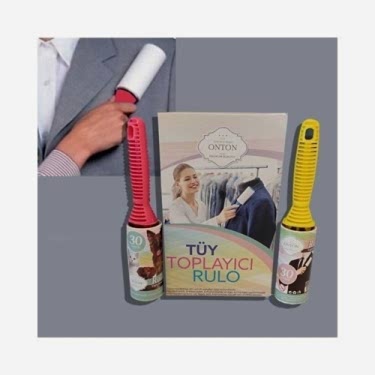 Tüy Toplama Rulosu 30 Yaprak 12 Li