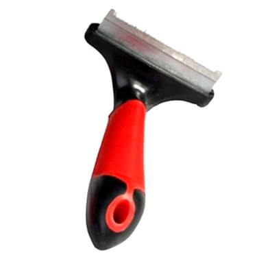 Karlıe Furminatör U:15,5cm G:8,5cm Kırmızı-siyah