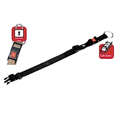 Karlıe Basıc Boyun Tasma M 40-55cm Siyah