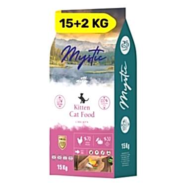 Mystic Yavru Kedi Maması Tavuklu 15+2kg Bonus