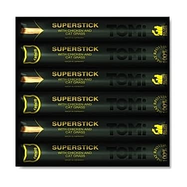 Tomi Kedi Stick Tavuk & Kedi Çimi 6lı 6x5gr 30gr
