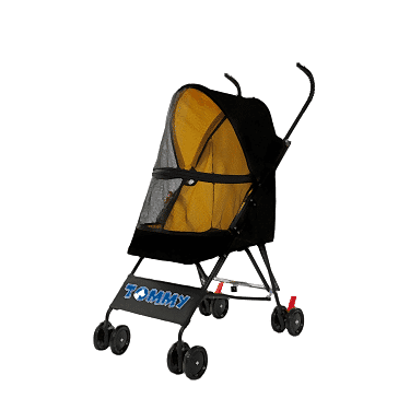 Tommy Evcil Hayvan Arabası Siyah 76.5*44*99cm Max 15kg