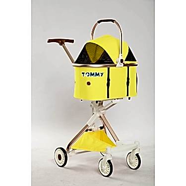 Tommy Evcil Hayvan Arabası Sarı 83*48.5*110cm Max 10kg