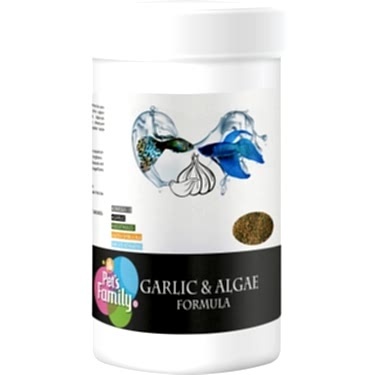Pets Family Garlıc & Algae Formula 100ml/50g
