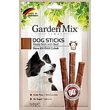 Gardenmix Dana Etli Köpek Stick Ödül 3*11g 20‘li