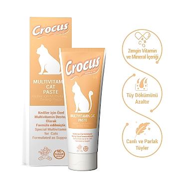 Crocus Kedi Multivitamin Macun 100 Gram