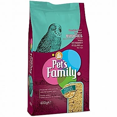 Pets Famıly Muhabbet Yemi Soyulmuş 400g