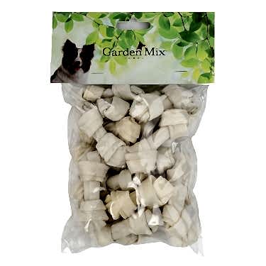 Gardenmıx Beyaz Düğümlü Derı Kemık 2,5-3” – 20'lı