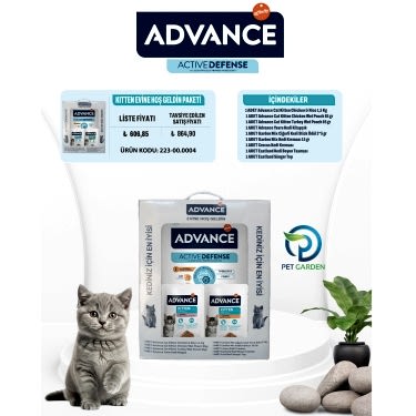 Advance 1.5kg Kıtten Evine Hoşgeldin Kolisi