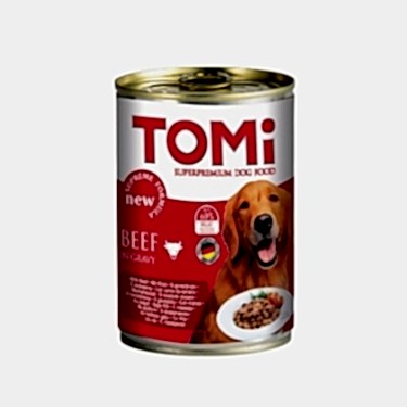 Tomi Köpek Dana Etli Yaş Mama 400g