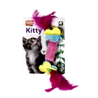 Karlıe Tüylü Kedi Oyuncağı 7cm