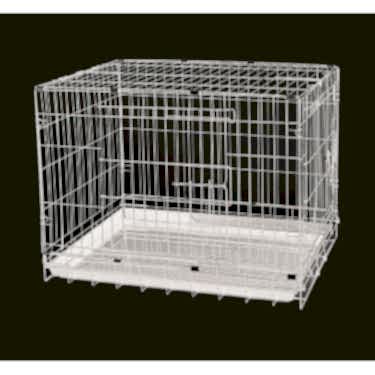 Dayang Köpek Kafesi Beyaz 78x48x55