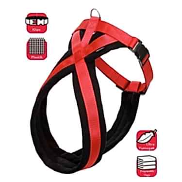 Karlıe Göğüs Tasma Ymş. Gçl. 70-90 Cm Siyah-kırm.