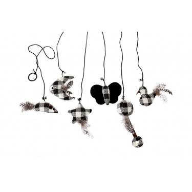 Karlıe Tüylü Ve İpli Peluş Oyuncak 11 Cm