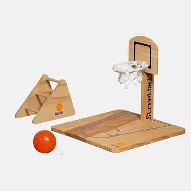Karlıe Ahşap Kuş Oy. Basket Potası 20x20x21cm