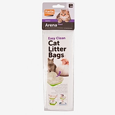 Karlıe Kedi Tuvaleti Poşeti Maxi 10lu