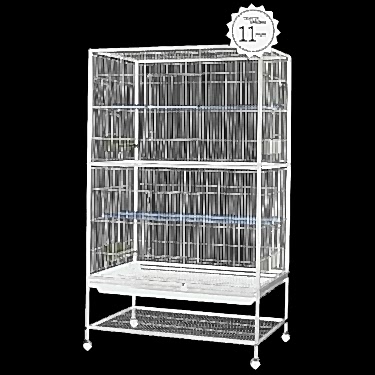 Dayang Ayaklı Kafes Beyaz 79x52x130,5 Cm