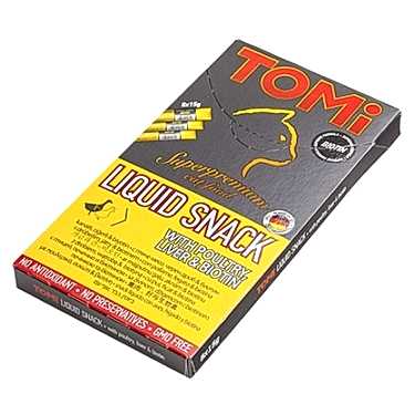 Tomi Kedi Kreması Kümes Hay. Ciğer & Biotin 8x15gr 120gr