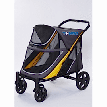 Tommy Evcil Hayvan Arabası Gri 112*65*100cm Max 40kg