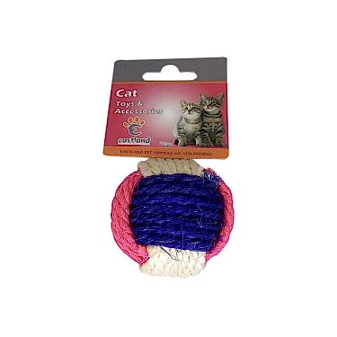 Eastland Ipten Top Kedı Oyuncağı 6cm Çap
