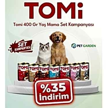 TOMİ 400 GR YAŞ MAMA SET KAMPANYASI