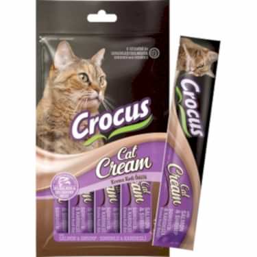 Crocus Somonlu Ve Karidesli Krema Kedi Ödülü 4x15g