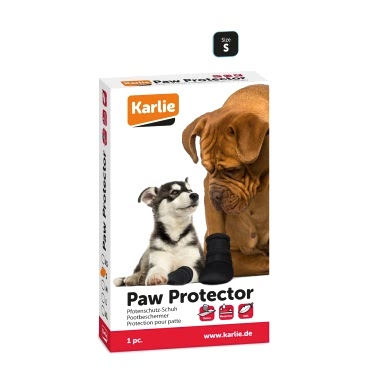 Karlıe Köpek Pati Koruyucu Siyah (s)