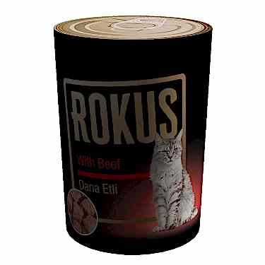Rokus Dana Etli Kedi Konservesi 410g Rok240410bfacl1