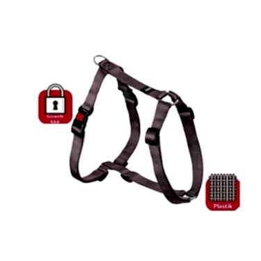 Karlıe Kilitli Göğüs Tasma L 65-100 Cm Gri