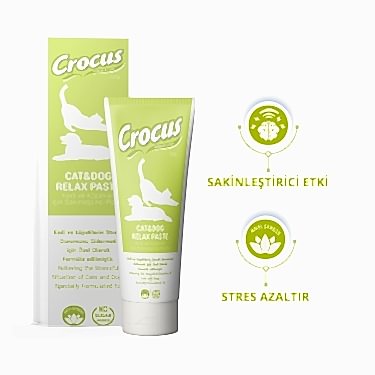 Crocus Kedi Köpek Relax Macun 100 Gram
