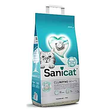 Sanicat Clumping White Kokusuz Kedi Kumu 10 L