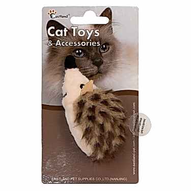 Eastland Catnipli Peluş Dijital Sesli Kirpi 9,5cm