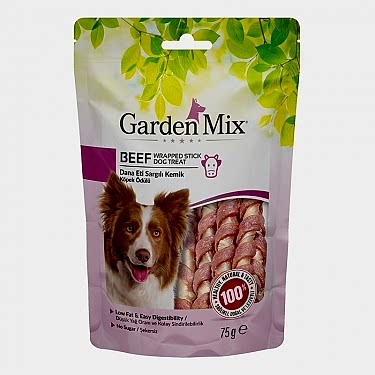 Garden Mıx Dana Etli Kemik Köpek Ödülü 75 Gr