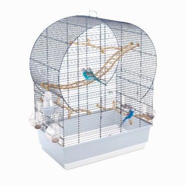 Imac Andorra Bombeli Kuş Kafesi Morcivert 61x38x76cm