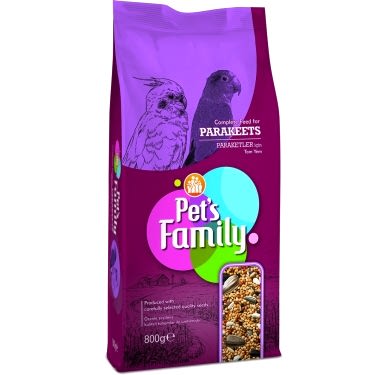 Pets Famıly Paraket Yemi 800g