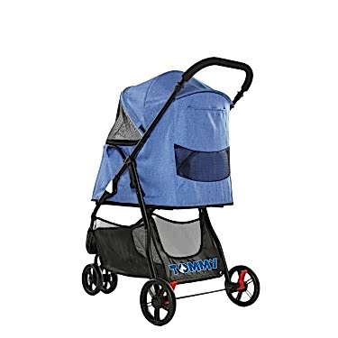 Tommy Evcil Hayvan Arabası Lacivert 74.5*52.2*98cm Max 15kg