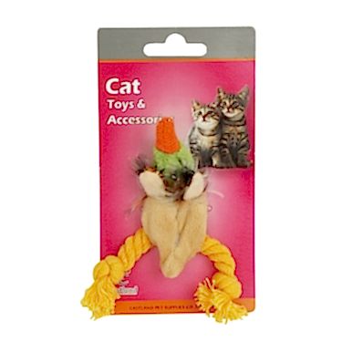 Eastland Kedi Otlu Hışır Peluş Ördek 9 Cm