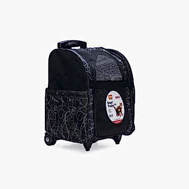 Karlıe Çeklemeli Kedi Köpek Taşıma Çantası Siyah (32x29x45)