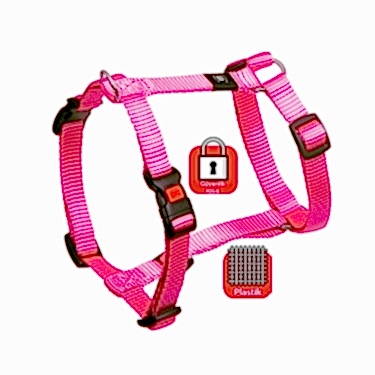 Karlıe Kilitli Göğüs Tasma Xl 90-120cm Pembe